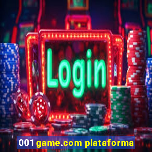 001 game.com plataforma